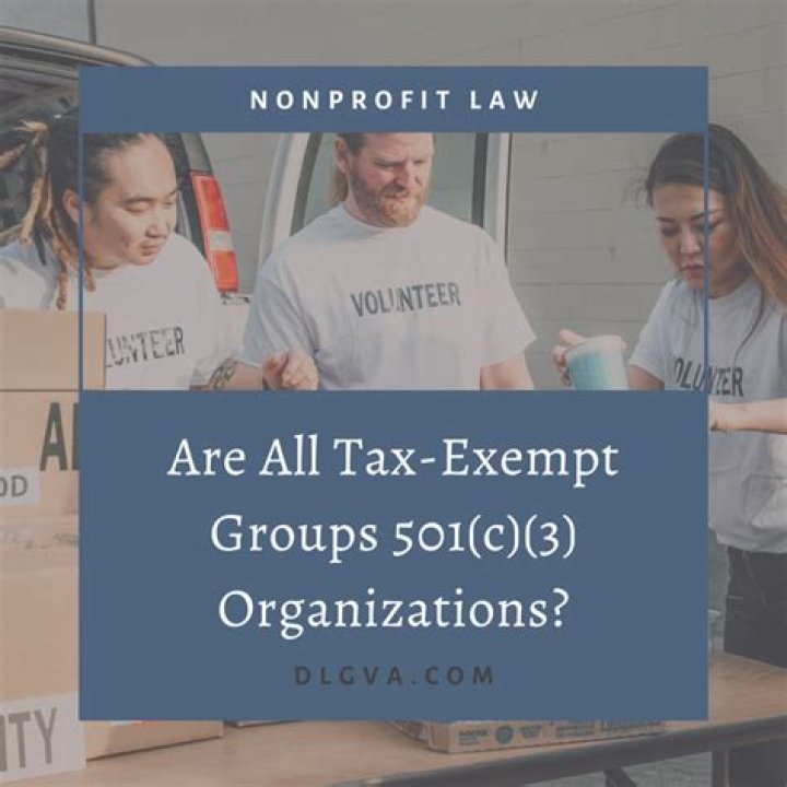 Are charitable organizations tax-exempt?