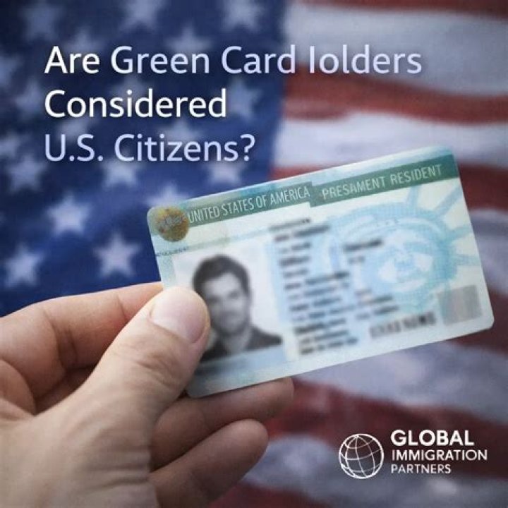 Are green card holders permanent residents of USA?