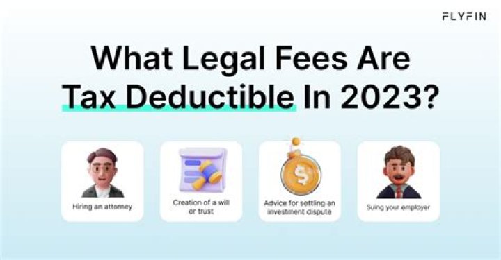 Are legal fees tax deductible in 2019?