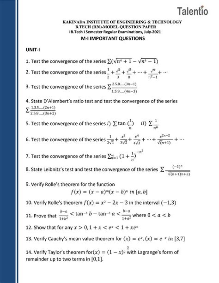 Are previous question papers important?