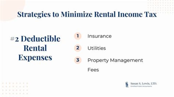 Are rental property expenses deductible?