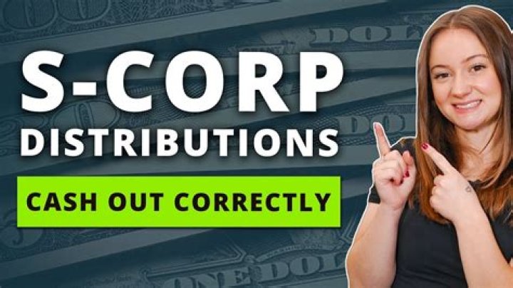 Are S Corp distributions ordinary income?