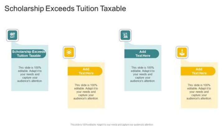 Are scholarships and grants in excess of tuition taxable?