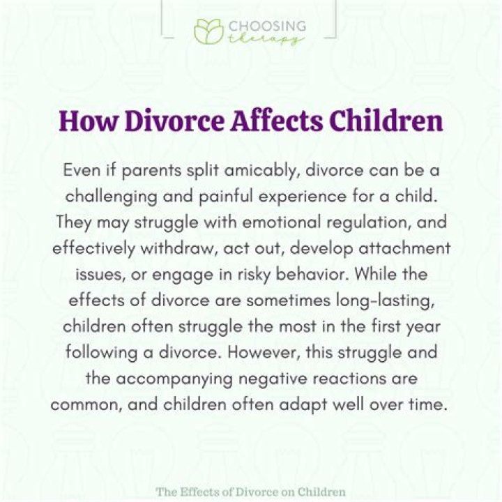 Are step-children still related after divorce?