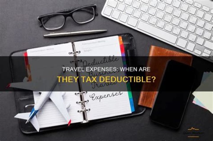 Are travel expenses deductible?