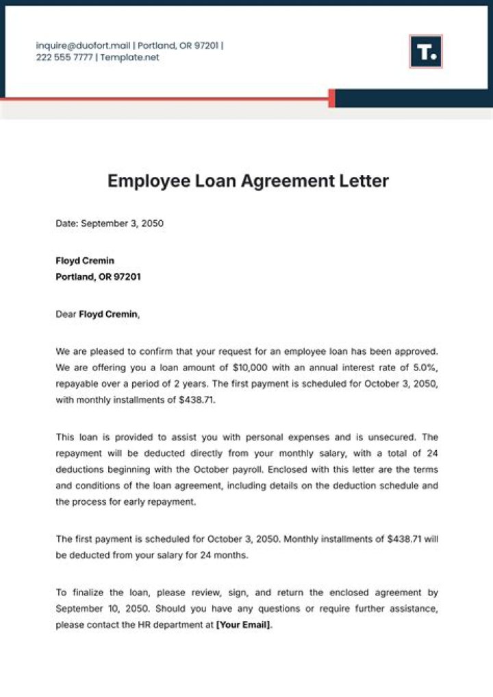 Can a corporation give a loan to an employee?