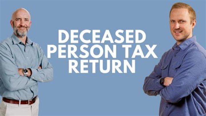Can a deceased tax preparer eliminate the Form 1040?