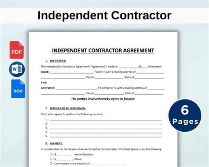Can an independent contractor be an individual?