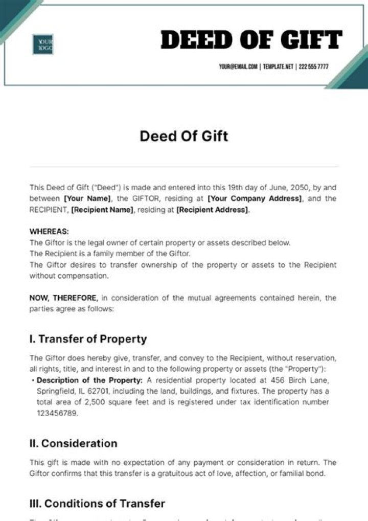 Can an LLC gift property?