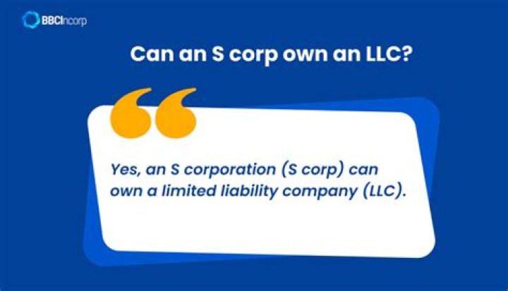 Can an S Corp own vehicles?
