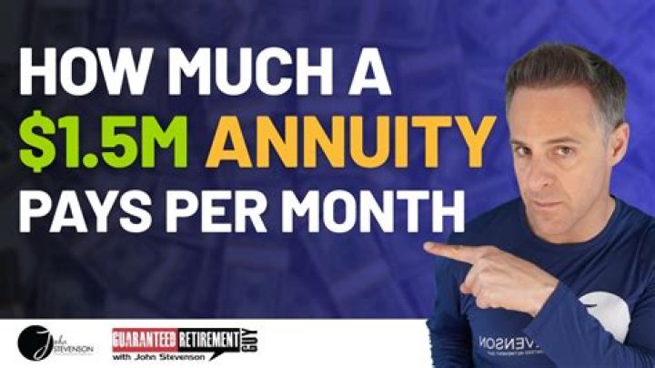 Can annuities be paid monthly?