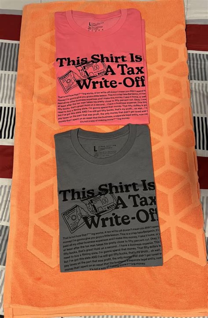 Can donating clothes be a tax write off?