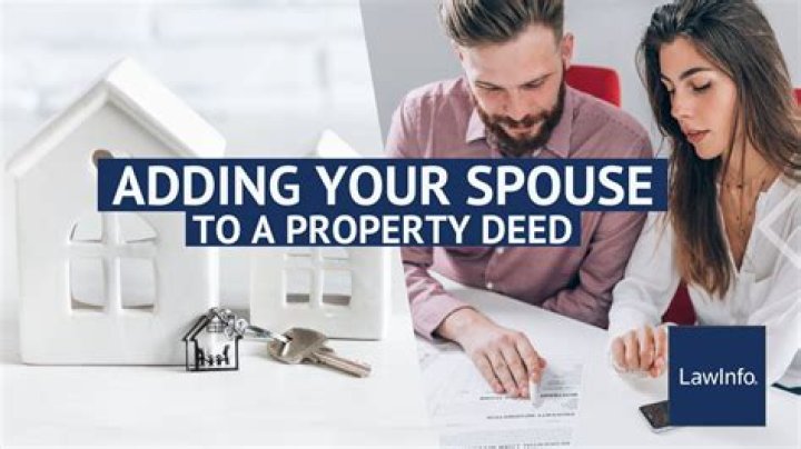Can I add my wife to the house deed?