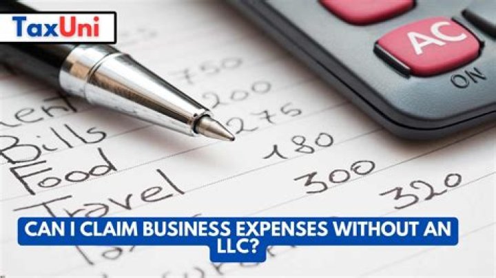 Can I claim business expenses without a business license?