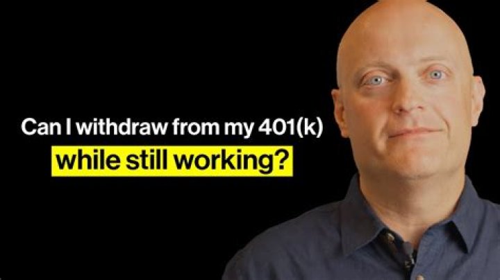 Can I close my 401k while working?