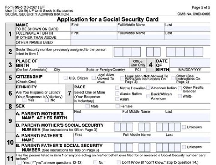 Can I get Social Security number for my wife?