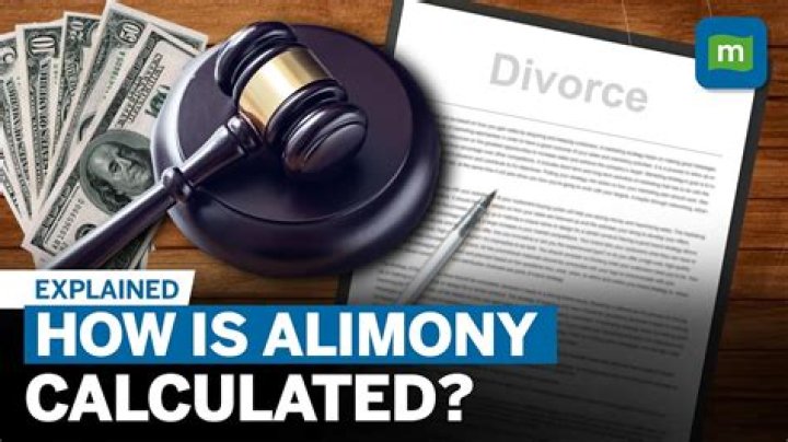 Can I go after my wife for alimony?