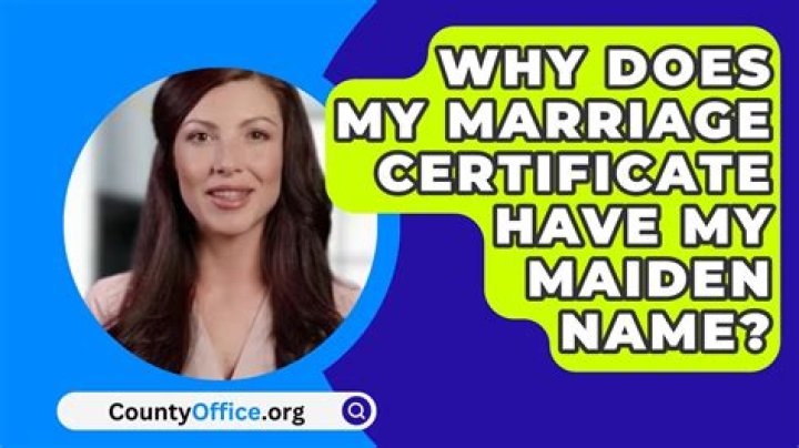 Can I keep my maiden name after marriage?