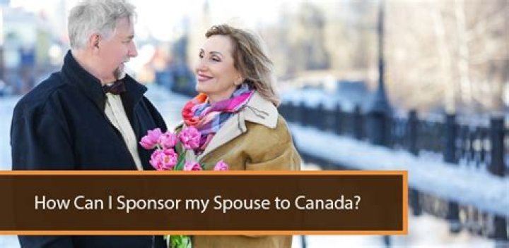 Can I sponsor my spouse while living in Canada?