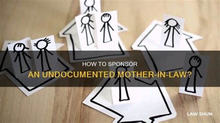 Can I sponsor undocumented mother?