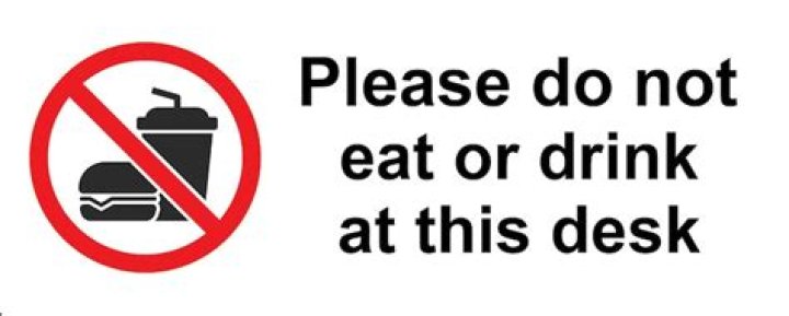 Can my employer stop me eating at my desk?