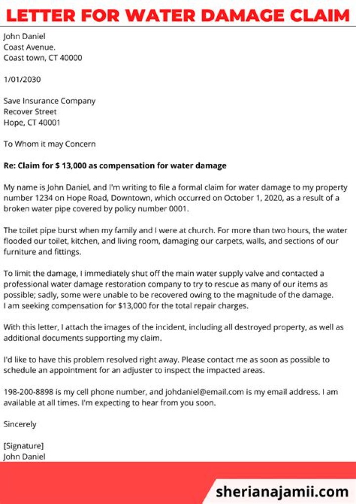 Can my Neighbour sue me for water damage?