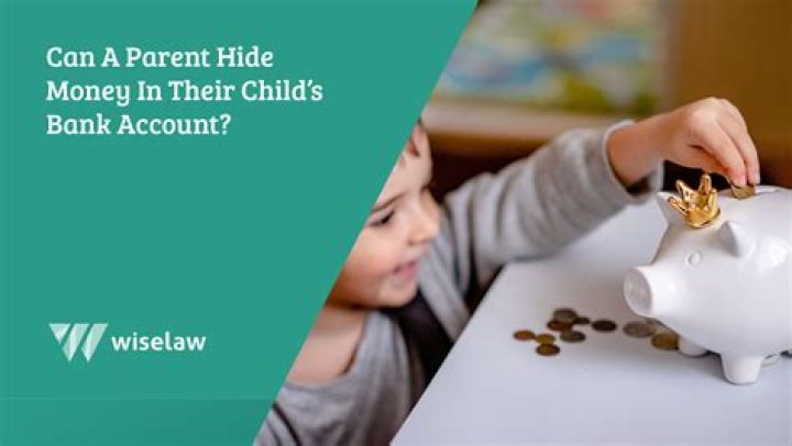 Can the IRS take money from my child bank account?