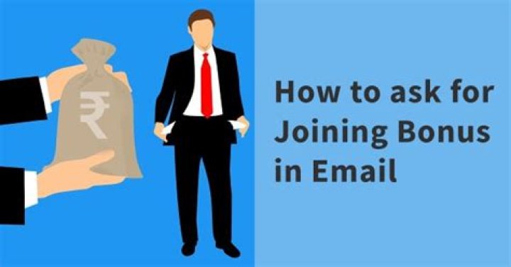 Can we ask for joining bonus after joining?