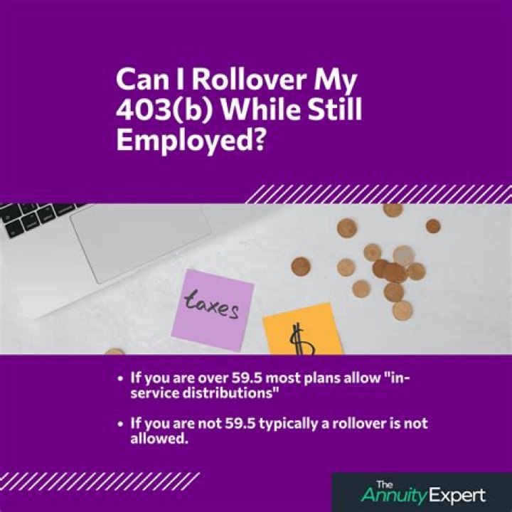 Can you rollover funds while still employed?