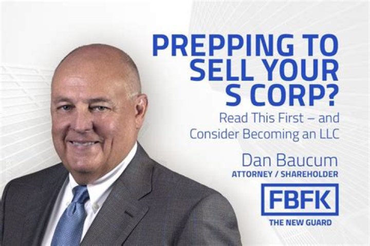 Can you sell an S Corp?