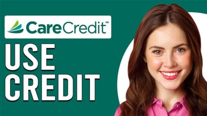Can you use care credit for elective procedures?
