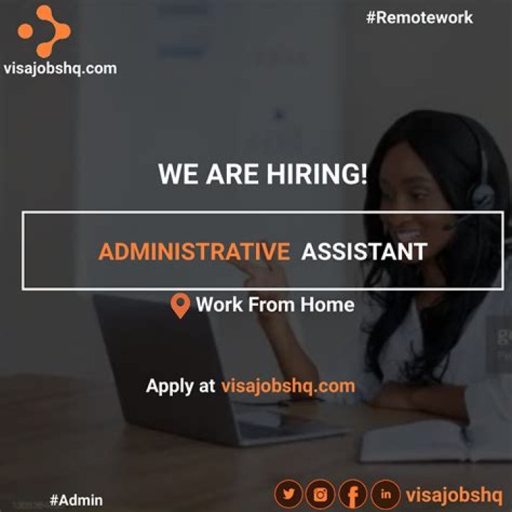 Can you work from home as an administrative assistant?