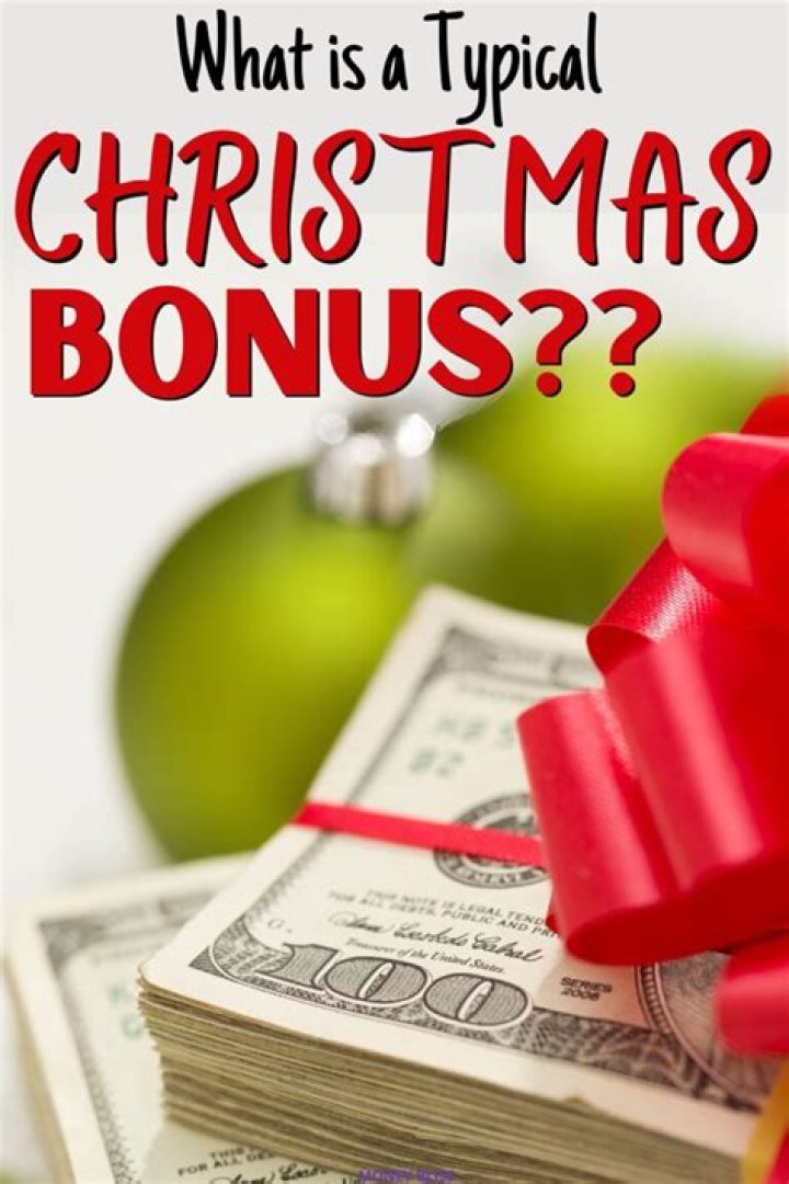 Do companies still give Christmas bonuses?