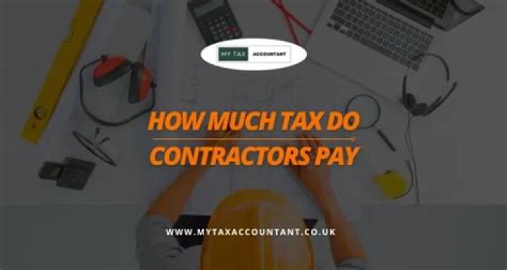 Do contractors pay taxes in Afghanistan?