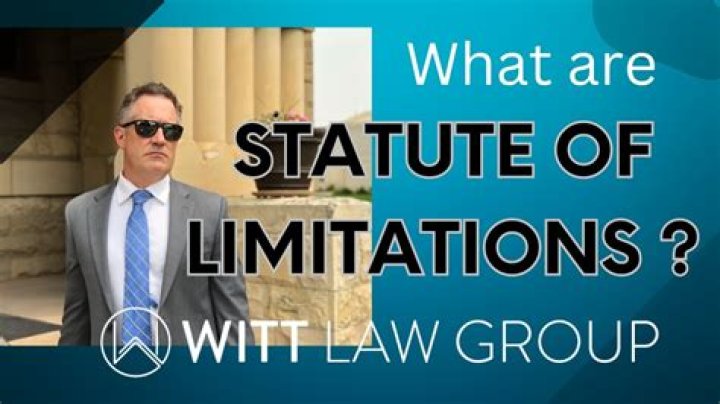 Do Criminal cases have a statute of limitations?