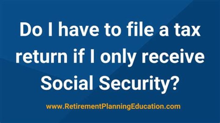 Do I have to put my Social Security on my tax return?