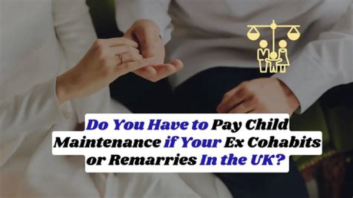 Do I pay child maintenance if my ex gets married?