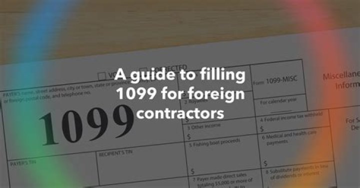 Do I send a 1099 to a foreign vendor?