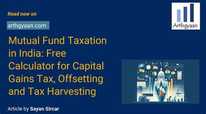 Do mutual funds apply capital gains tax?