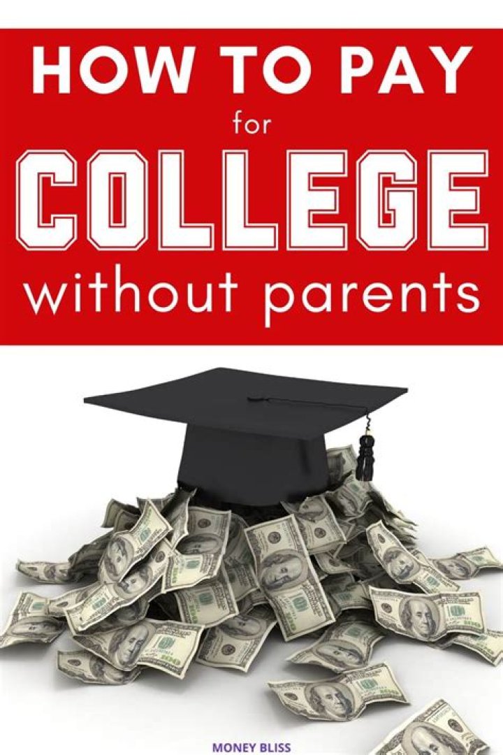 Do non custodial parents pay for college?
