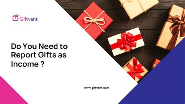 Do received gifts count as income?