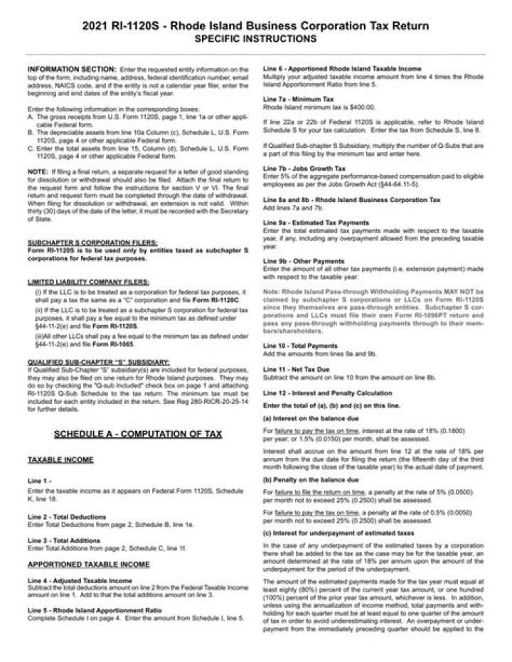 Does a subchapter S corporation file a tax return?