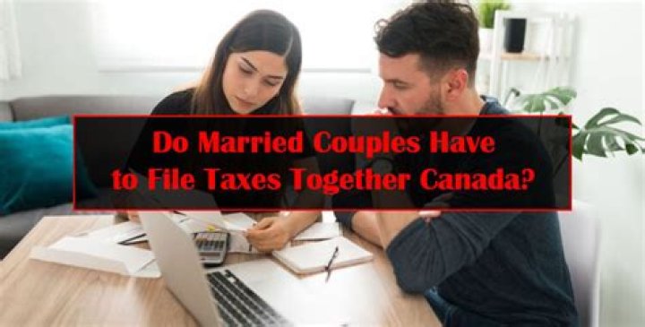 Does common-law in Canada file taxes together?