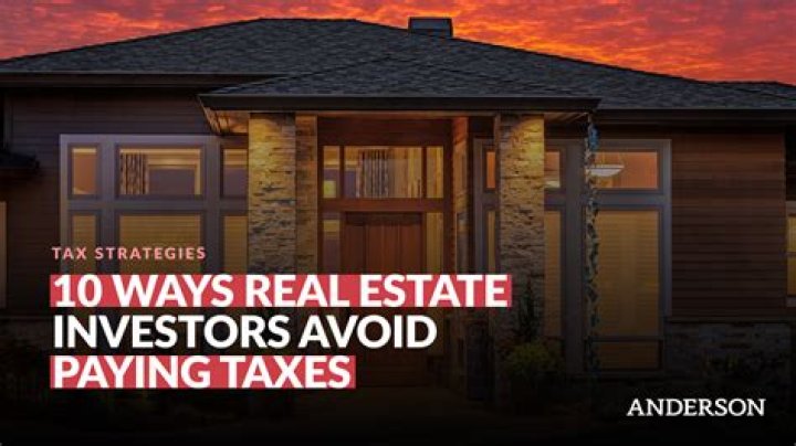 Does investing in real estate reduce taxes?