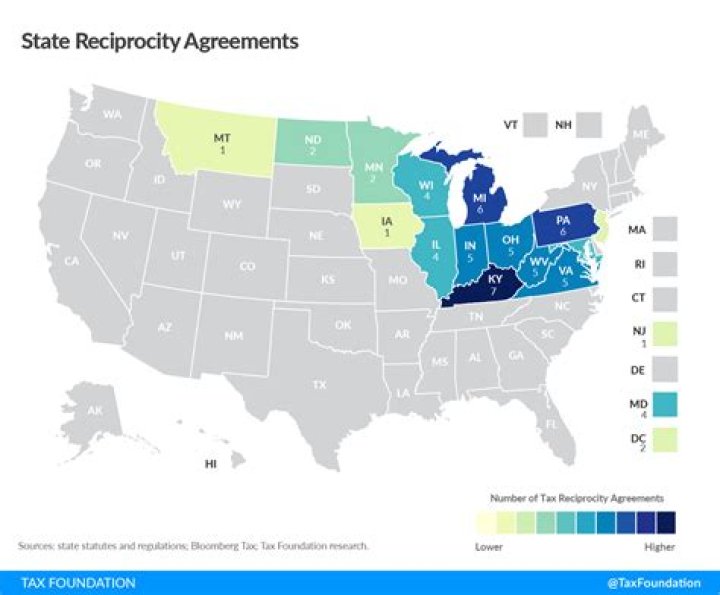 Does Kentucky and Indiana have reciprocity?