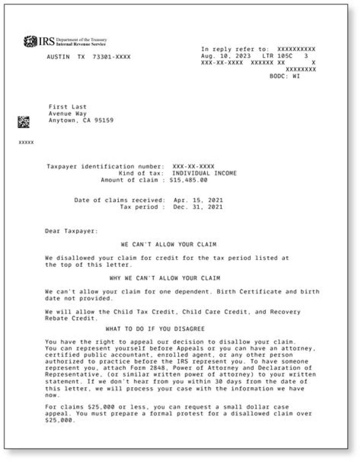 Does the IRS send confirmation letters?