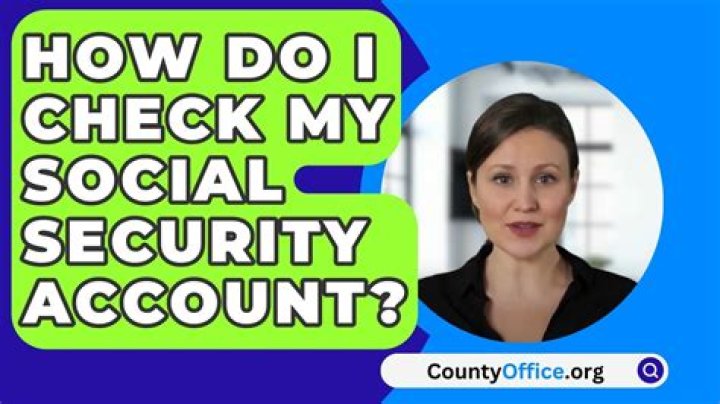 How can I check my Social Security credits?