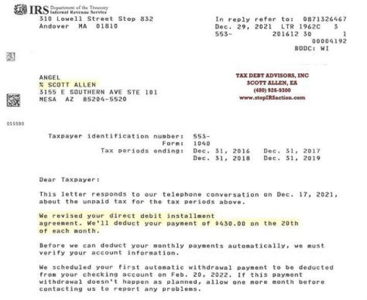 How can I find out if my refund has been garnished by the IRS?
