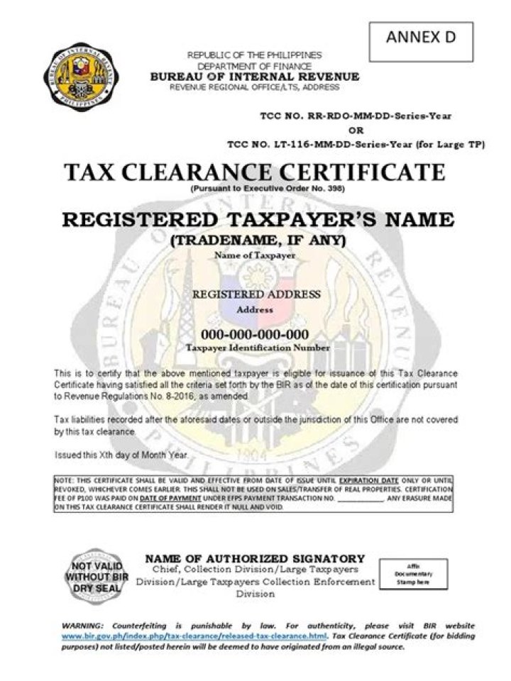 How can I get a tax clearance certificate online in Botswana?