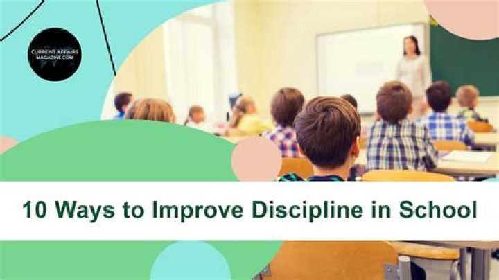 How can organizations improve discipline?